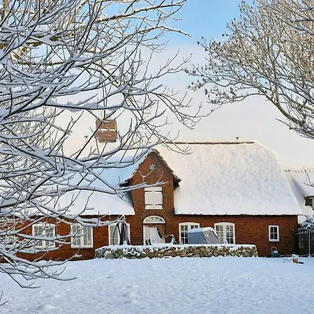 Semesterbostad Thatched Near The North Sea Dagebüll